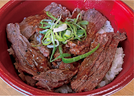 十勝産牛サガリ丼