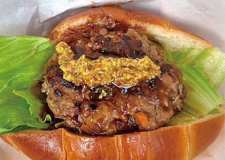 十勝牛タンハンバーグサンド