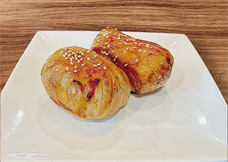 十勝豚の炭火焼き肉巻きおにぎり